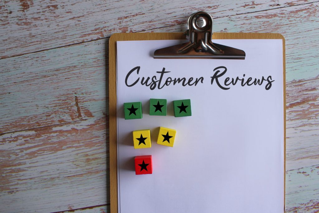 online reviews
